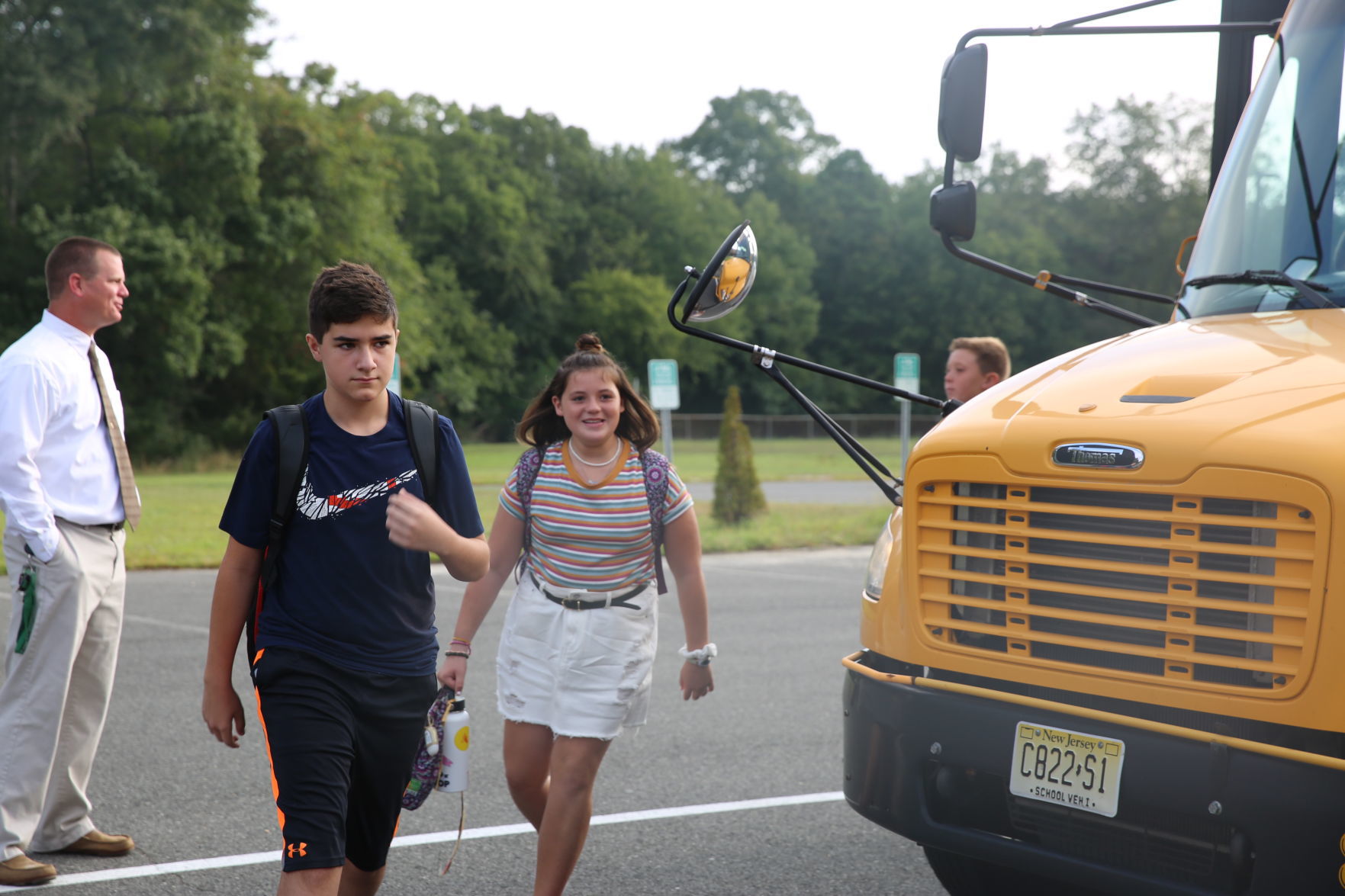 First Day at Upper Township Middle School